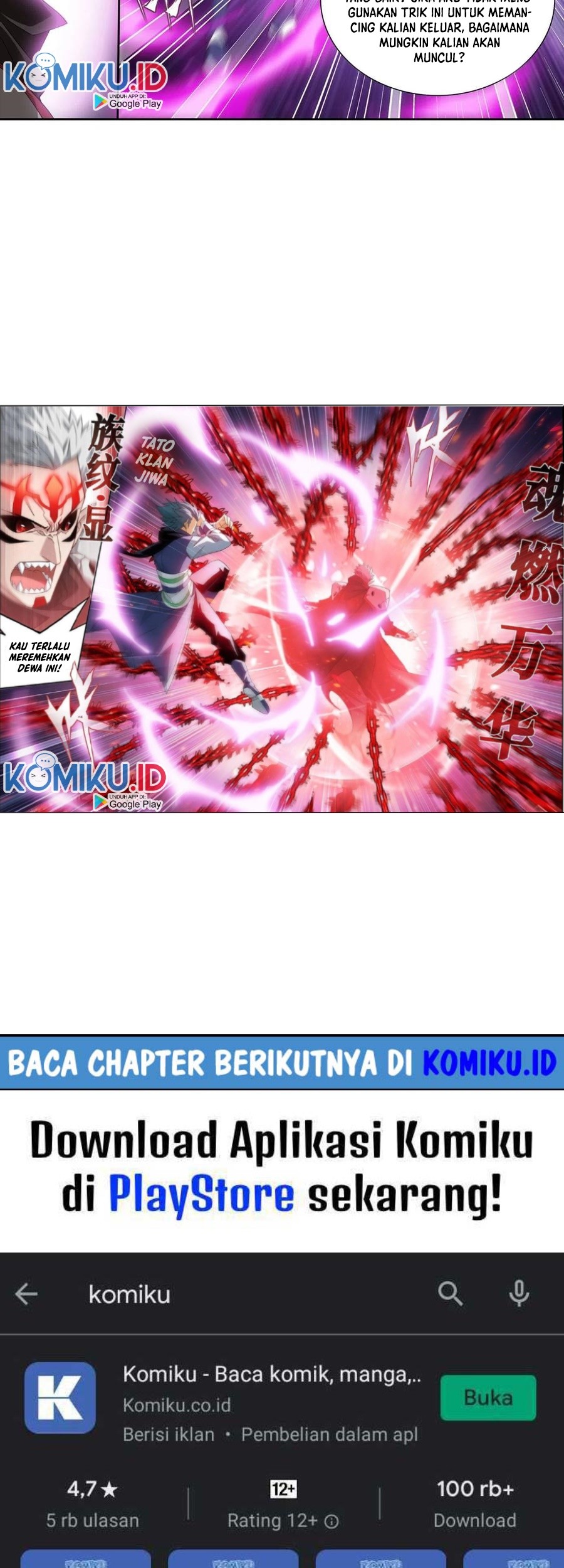 Battle Through the Heavens Chapter 345 Gambar 40