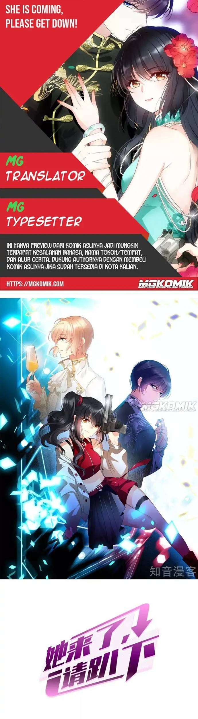 Baca Komik She Is Coming, Please Get Down! Chapter 36.1 Gambar 1