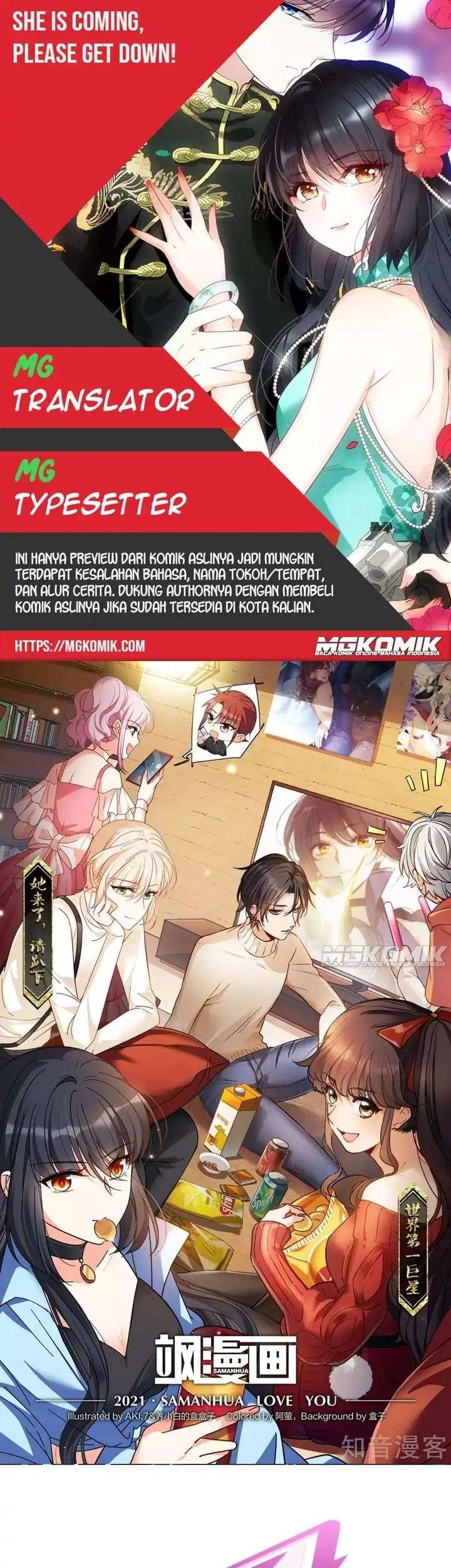 Baca Komik She Is Coming, Please Get Down! Chapter 34.3 Gambar 1