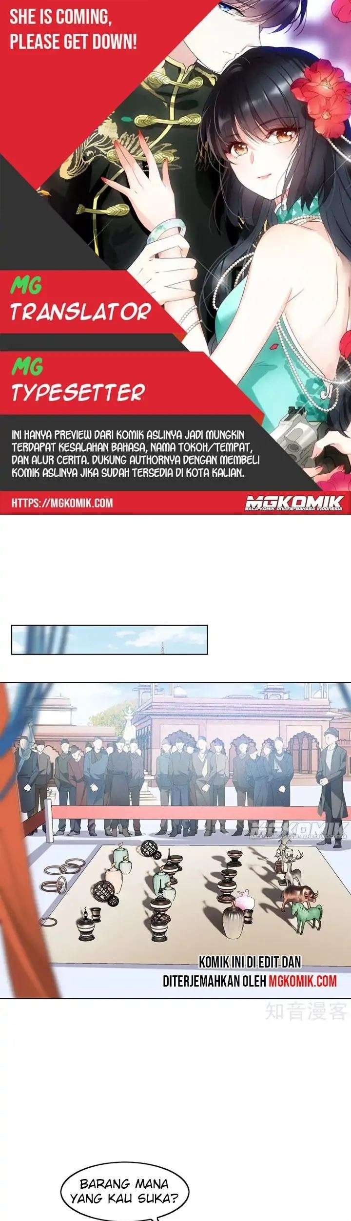 Baca Komik She Is Coming, Please Get Down! Chapter 33.3 Gambar 1