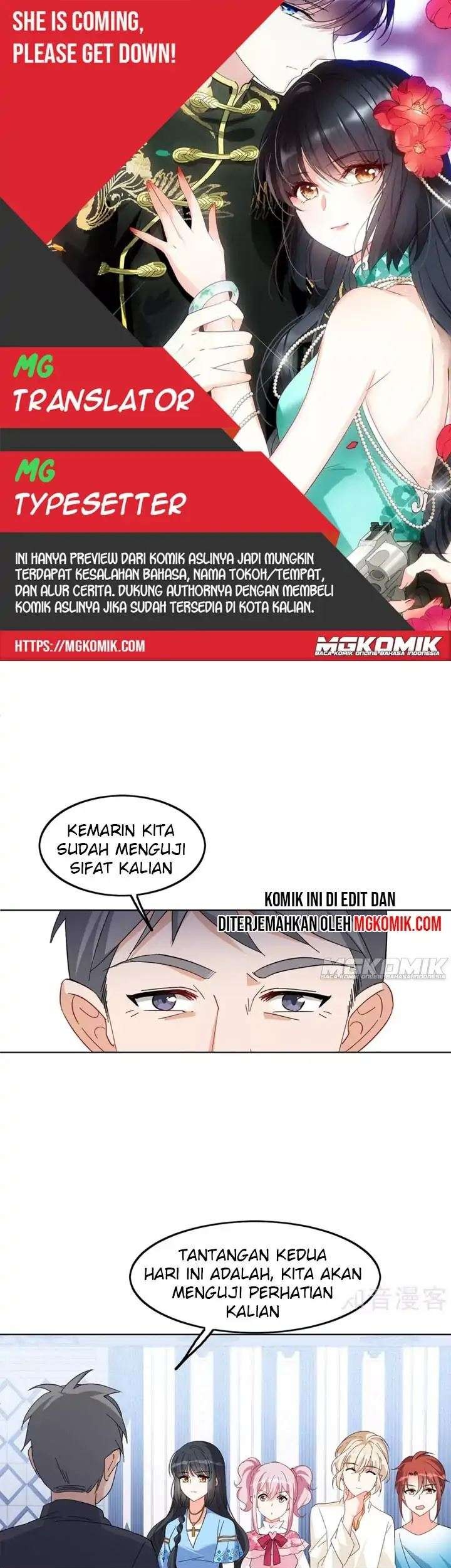 Baca Komik She Is Coming, Please Get Down! Chapter 33.2 Gambar 1