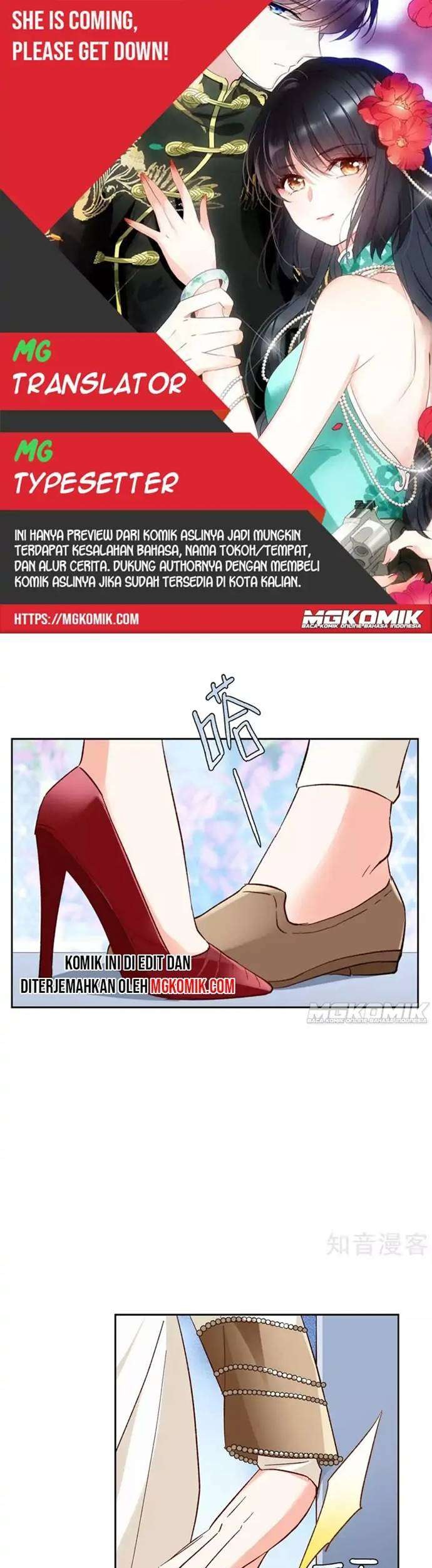 Baca Komik She Is Coming, Please Get Down! Chapter 32.3 Gambar 1