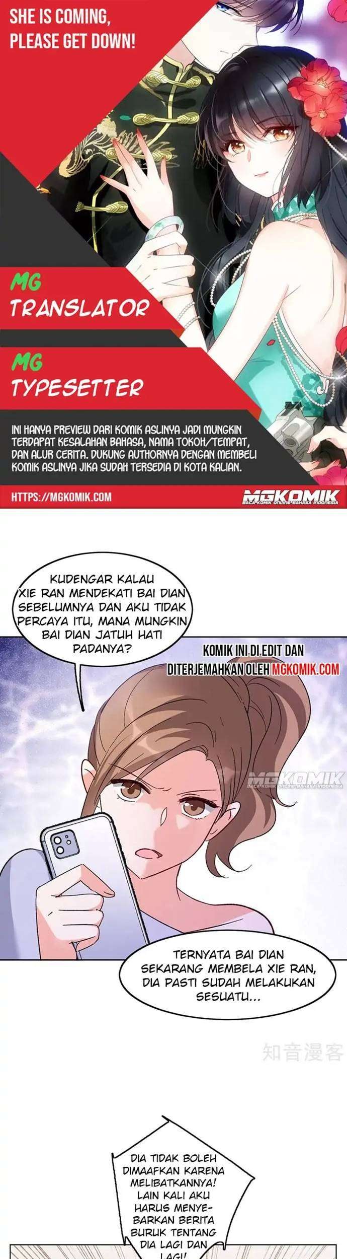 Baca Komik She Is Coming, Please Get Down! Chapter 32.2 Gambar 1