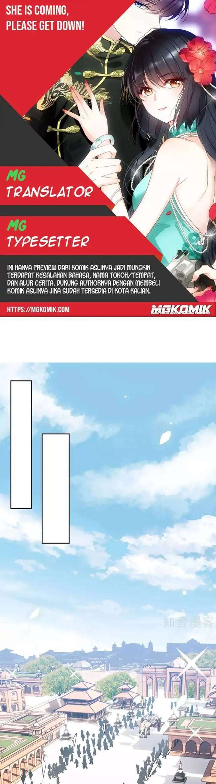 Baca Komik She Is Coming, Please Get Down! Chapter 30.1 Gambar 1