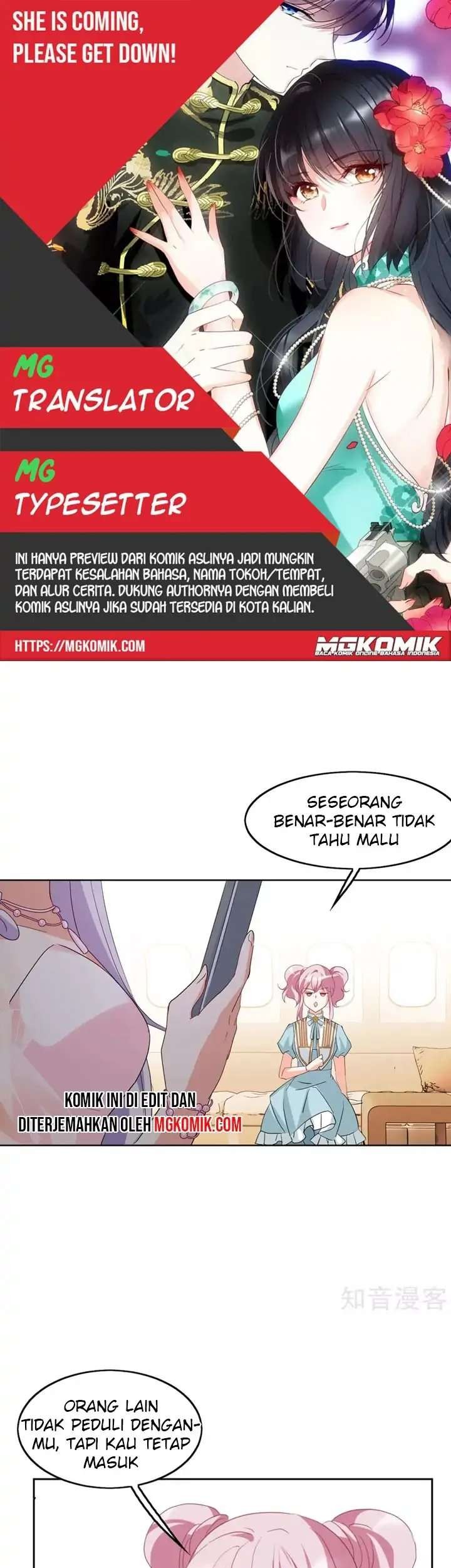 Baca Komik She Is Coming, Please Get Down! Chapter 29.2 Gambar 1