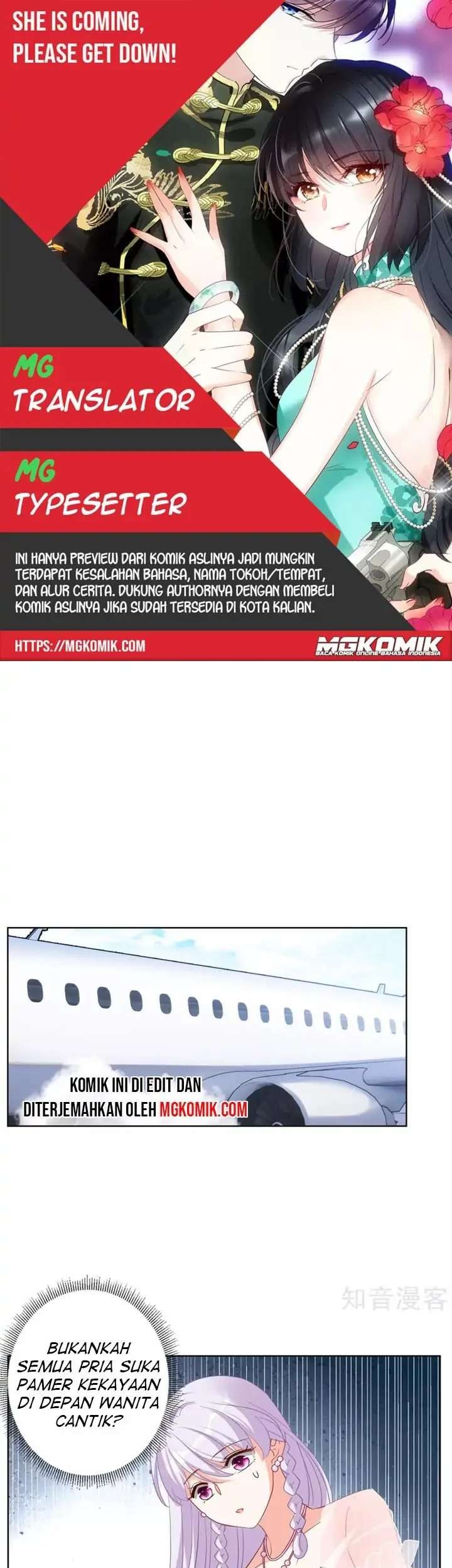 Baca Komik She Is Coming, Please Get Down! Chapter 29.1 Gambar 1