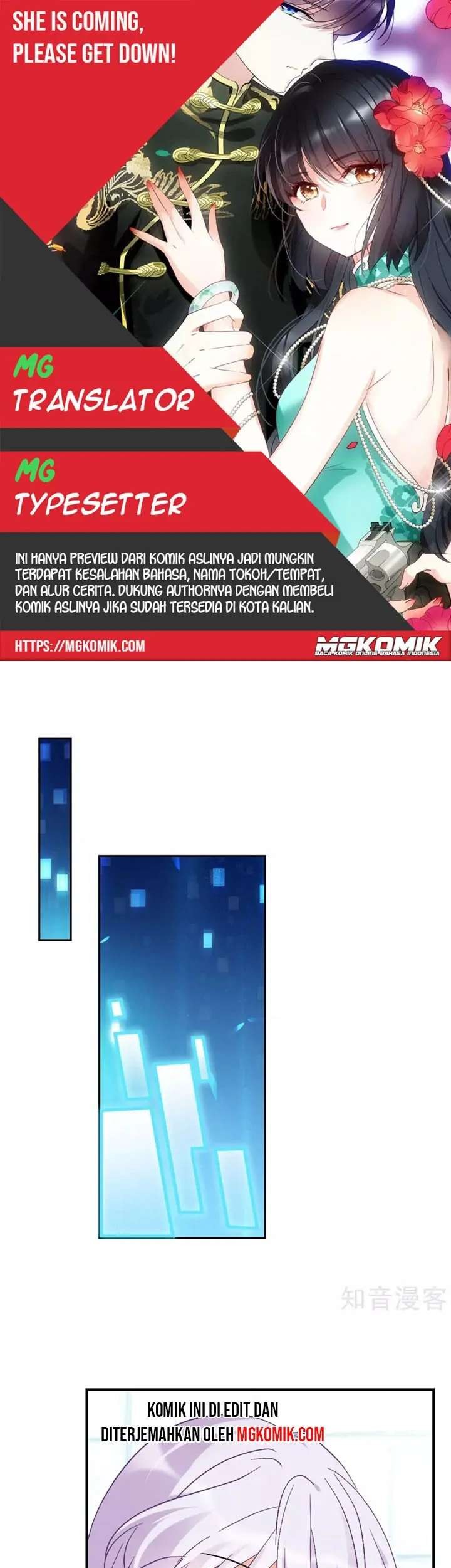 Baca Komik She Is Coming, Please Get Down! Chapter 28.1 Gambar 1