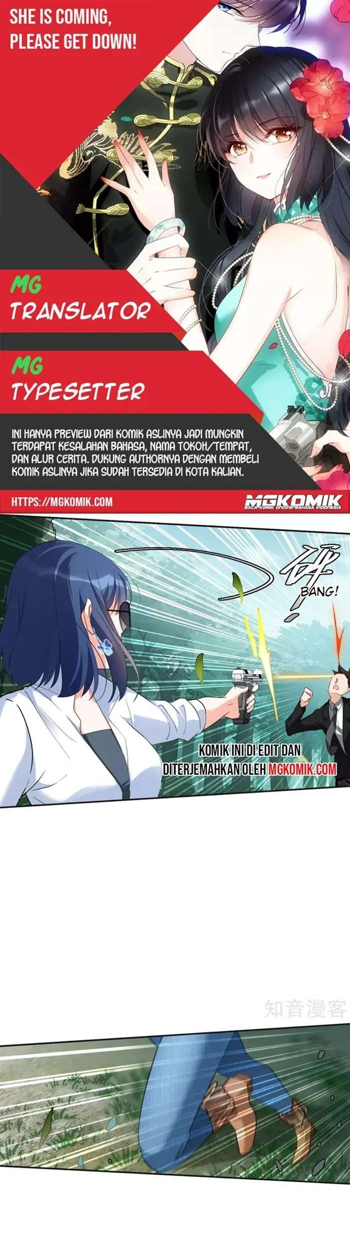 Baca Komik She Is Coming, Please Get Down! Chapter 26.2 Gambar 1