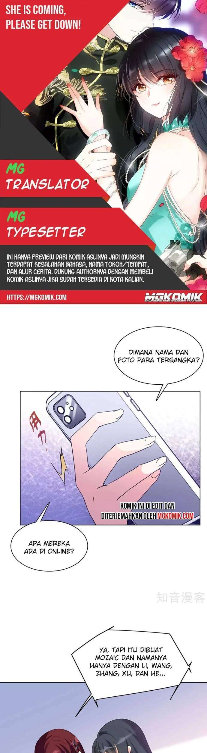 Baca Komik She Is Coming, Please Get Down! Chapter 21.3 Gambar 1
