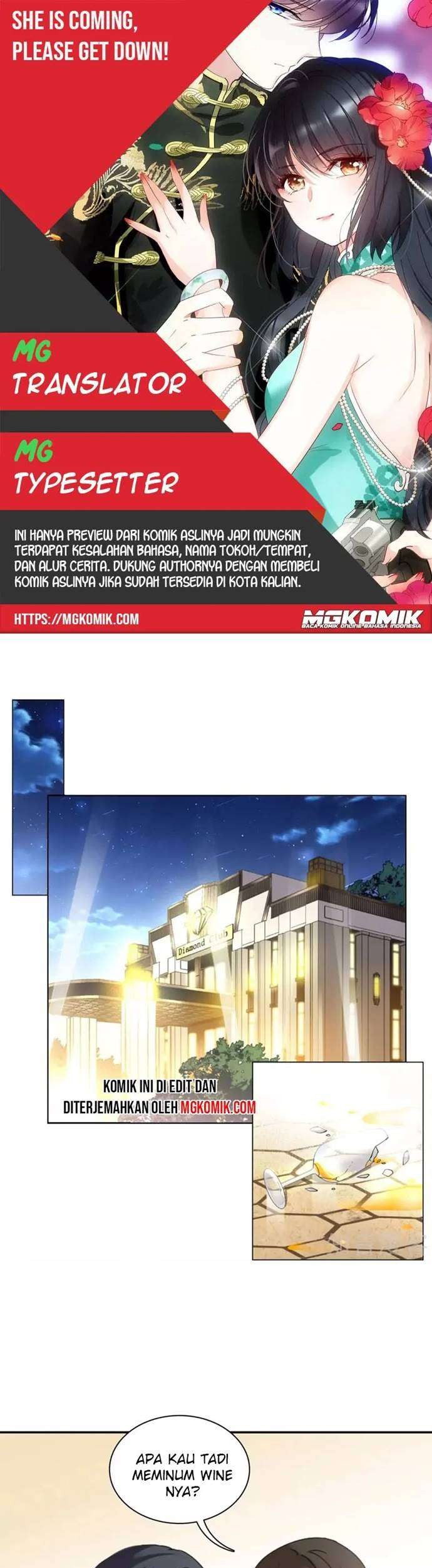 Baca Komik She Is Coming, Please Get Down! Chapter 21.1 Gambar 1