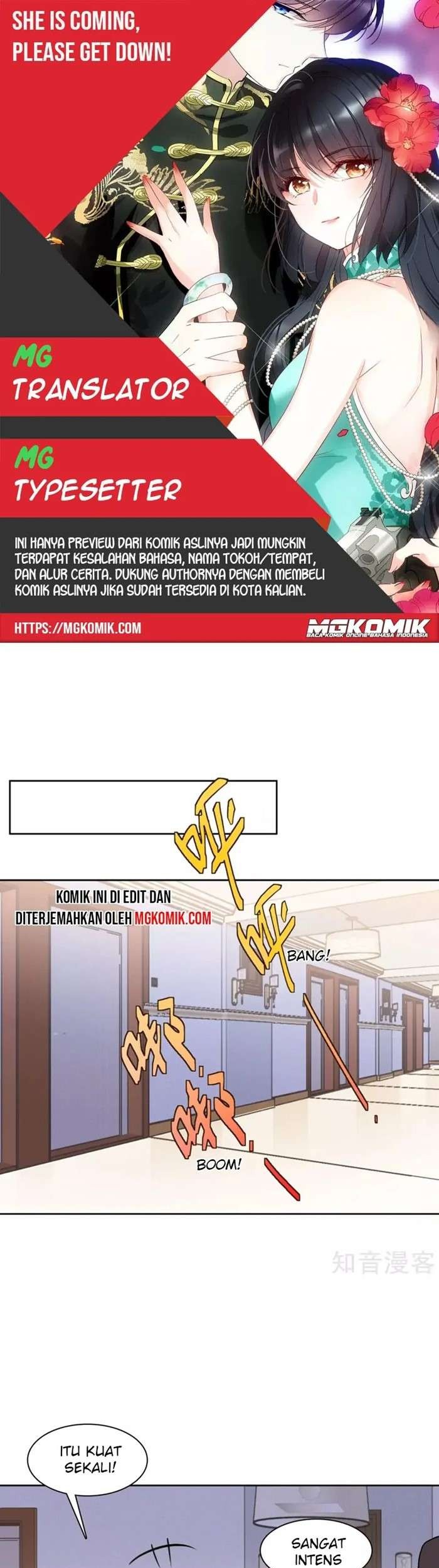 Baca Komik She Is Coming, Please Get Down! Chapter 20.3 Gambar 1