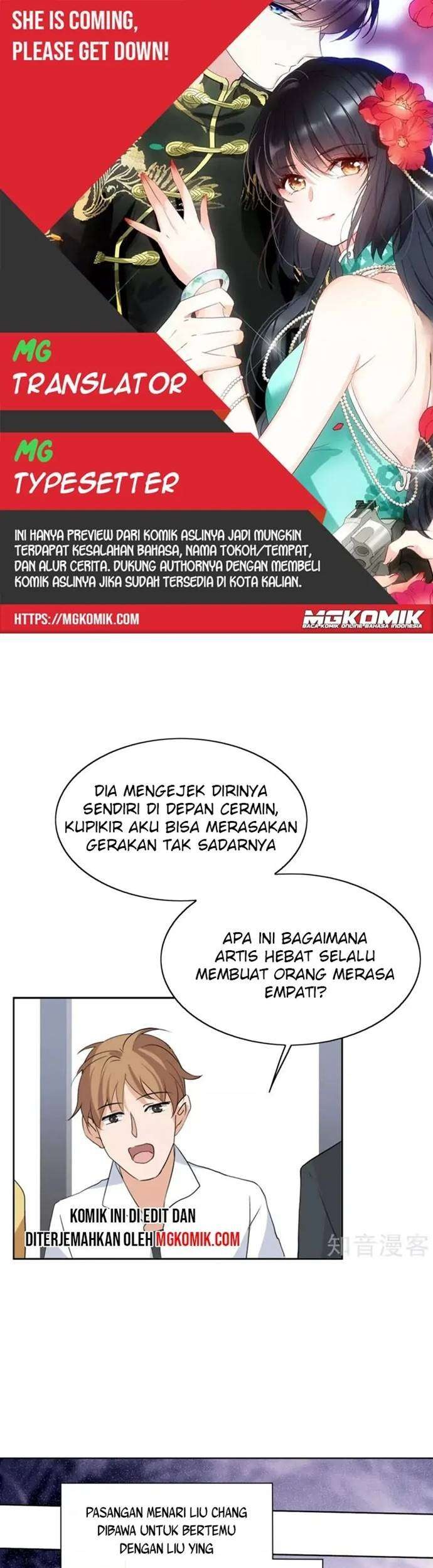 Baca Komik She Is Coming, Please Get Down! Chapter 19.3 Gambar 1