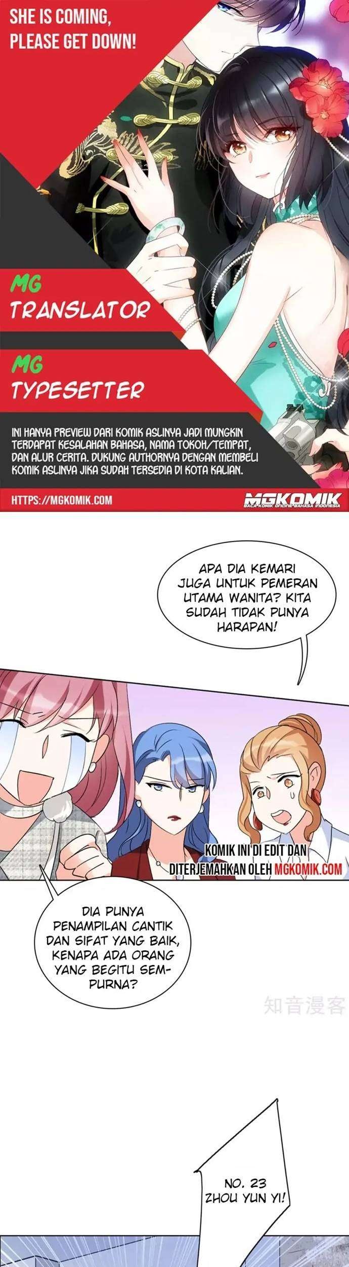 Baca Komik She Is Coming, Please Get Down! Chapter 18.3 Gambar 1