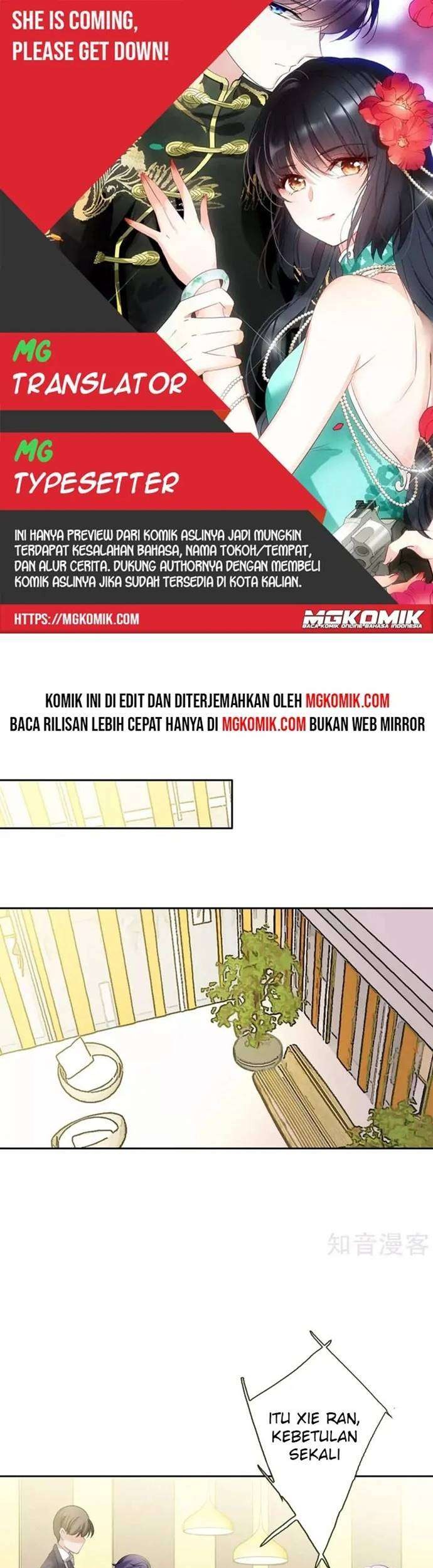 Baca Komik She Is Coming, Please Get Down! Chapter 17 Gambar 1