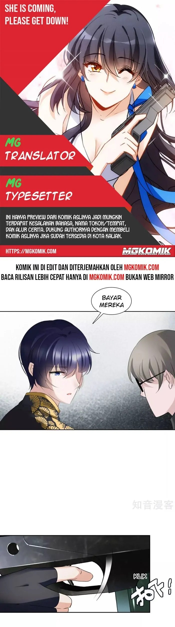 Baca Komik She Is Coming, Please Get Down! Chapter 14.3 Gambar 1