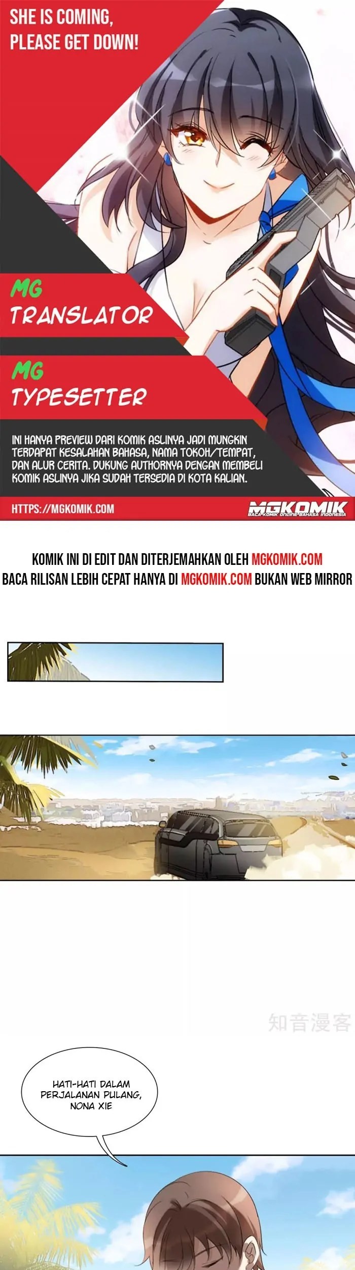 Baca Komik She Is Coming, Please Get Down! Chapter 14.1 Gambar 1