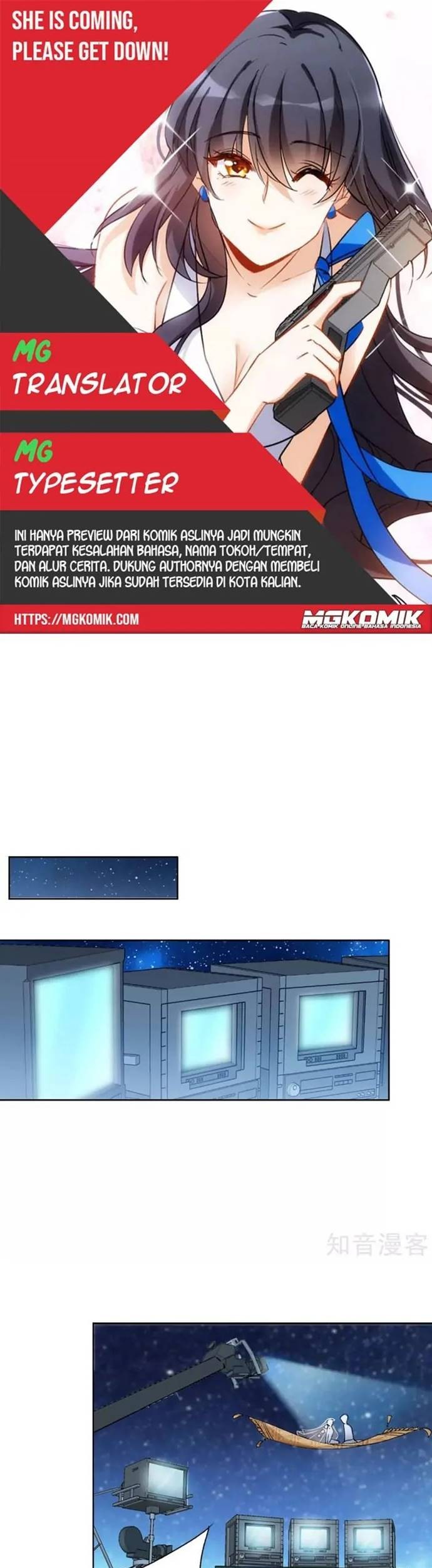 Baca Komik She Is Coming, Please Get Down! Chapter 13.2 Gambar 1