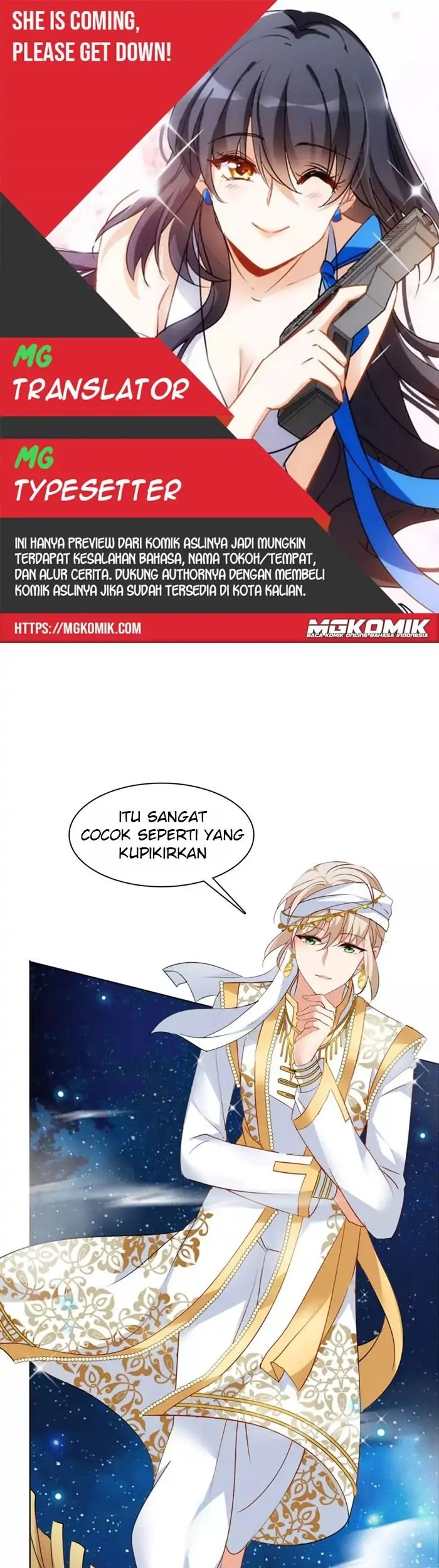 Baca Komik She Is Coming, Please Get Down! Chapter 12.3 Gambar 1