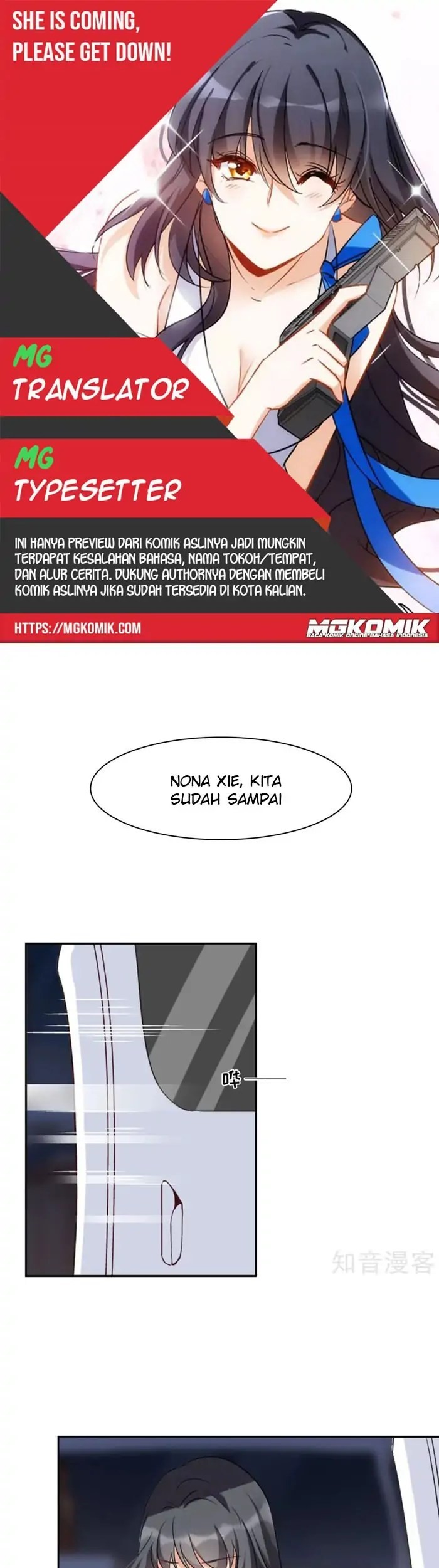 Baca Komik She Is Coming, Please Get Down! Chapter 12.2 Gambar 1