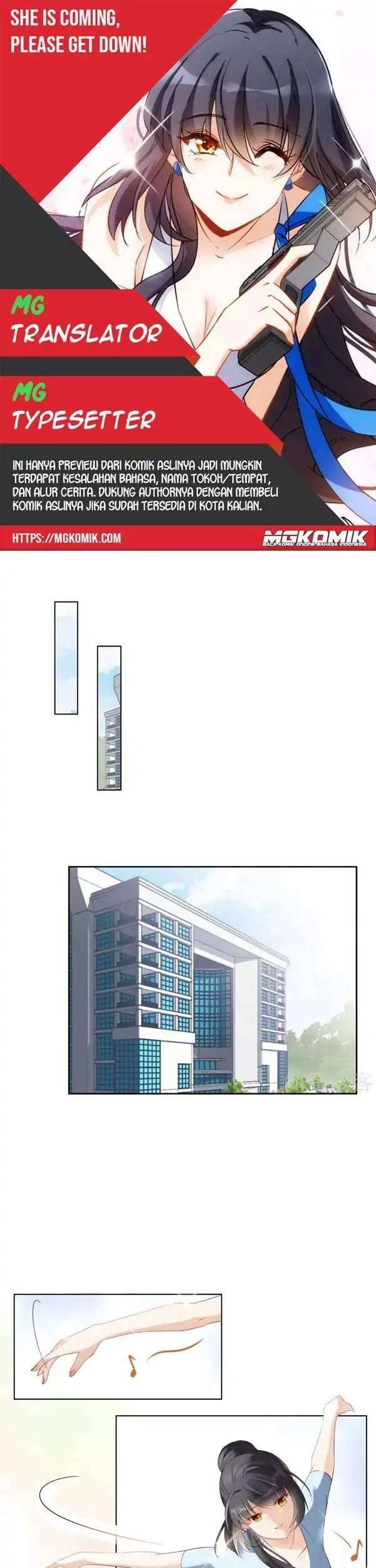 Baca Komik She Is Coming, Please Get Down! Chapter 11.1 Gambar 1