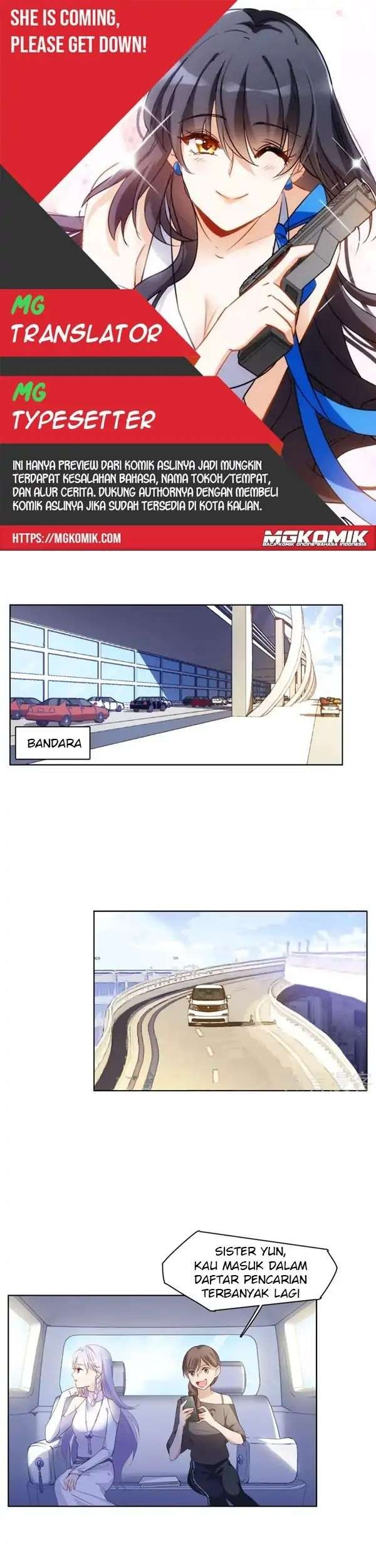 Baca Komik She Is Coming, Please Get Down! Chapter 09 Gambar 1