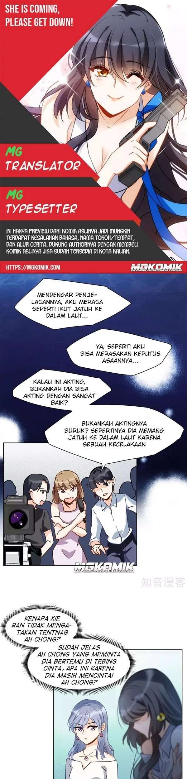 Baca Komik She Is Coming, Please Get Down! Chapter 4.3 Gambar 1