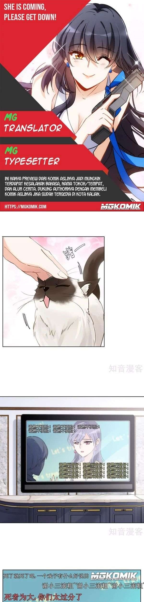 Baca Komik She Is Coming, Please Get Down! Chapter 4.2 Gambar 1