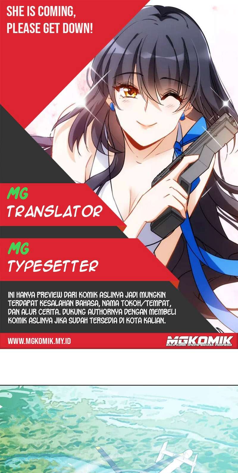 Baca Komik She Is Coming, Please Get Down! Chapter 2.1 Gambar 1
