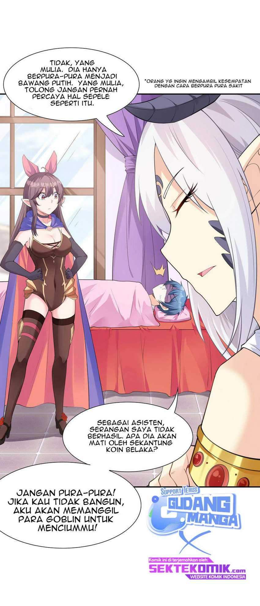 My Harem Is Entirely Female Demon Villains Chapter 7 Gambar 40