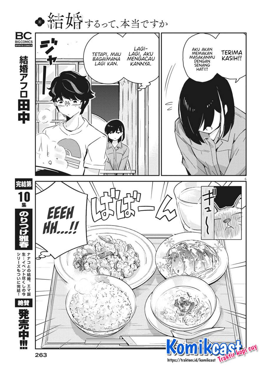 Kekkon Surutte, Hontou Desu Ka? Chapter 43 Gambar 6