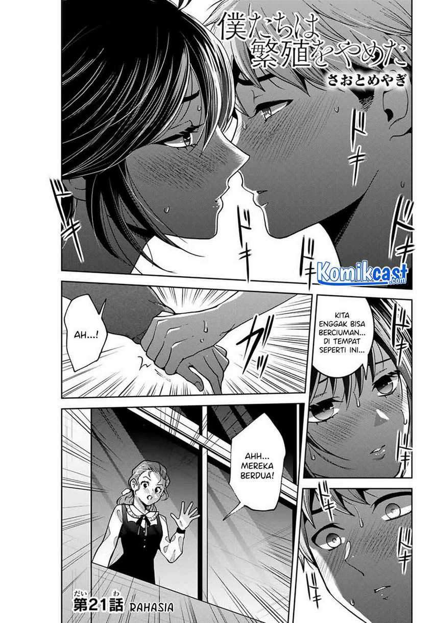 Baca Bokutachi wa Hanshoku wo Yameta Chapter 21 Gambar 2