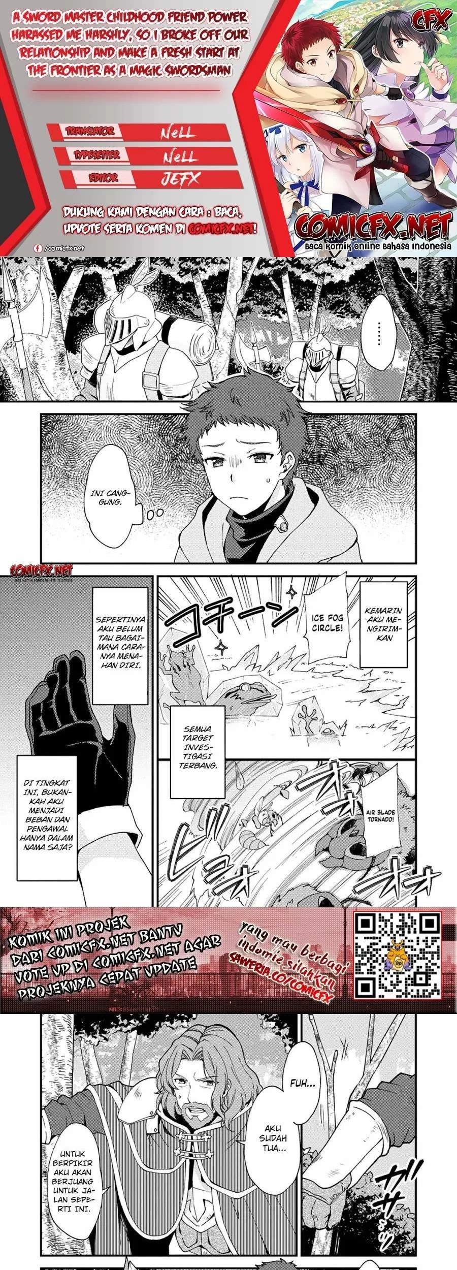 Baca Komik A Sword Master Childhood Friend Power Harassed Me Harshly, So I Broke off Our Relationship and Make a Fresh Start at the Frontier as a Magic Swordsman Chapter 6.1 Gambar 1