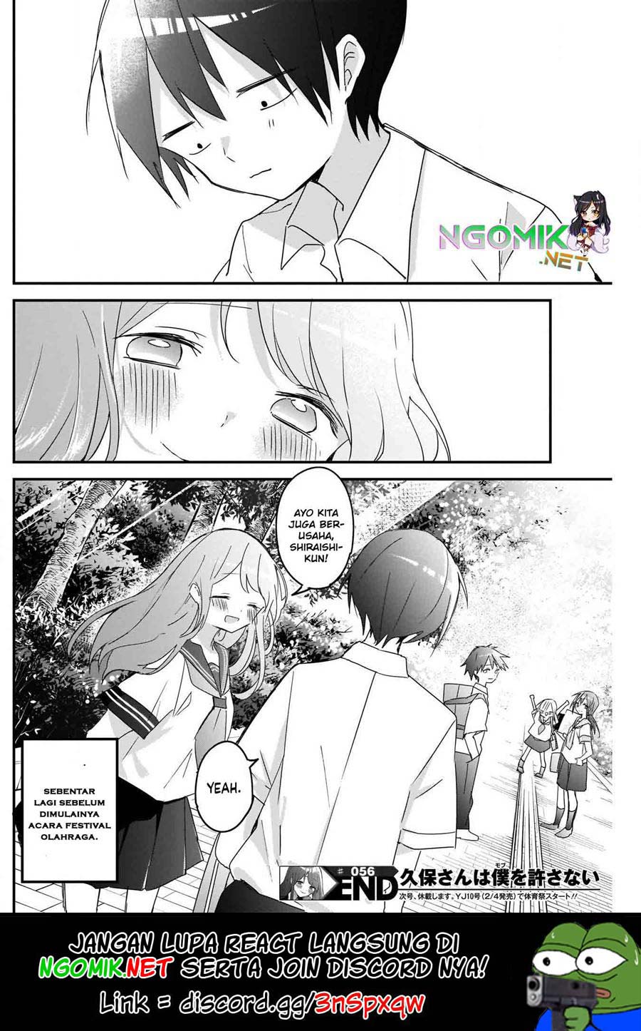 Kubo-san wa Boku (Mobu) wo Yurusanai Chapter 56 Gambar 13