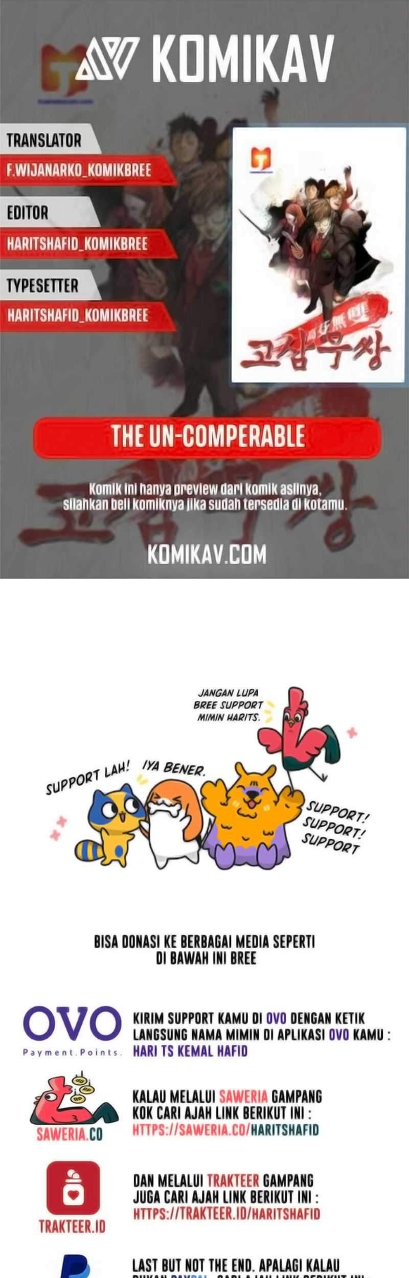 Baca Komik The Un-Comparable Chapter 10 Gambar 1