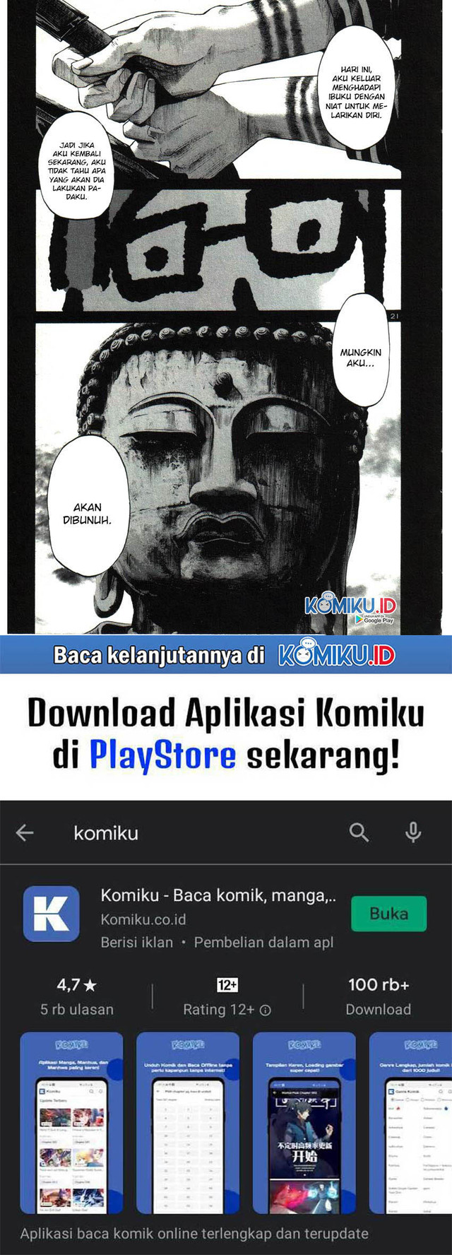 Oyasumi Punpun Chapter 34 Gambar 22