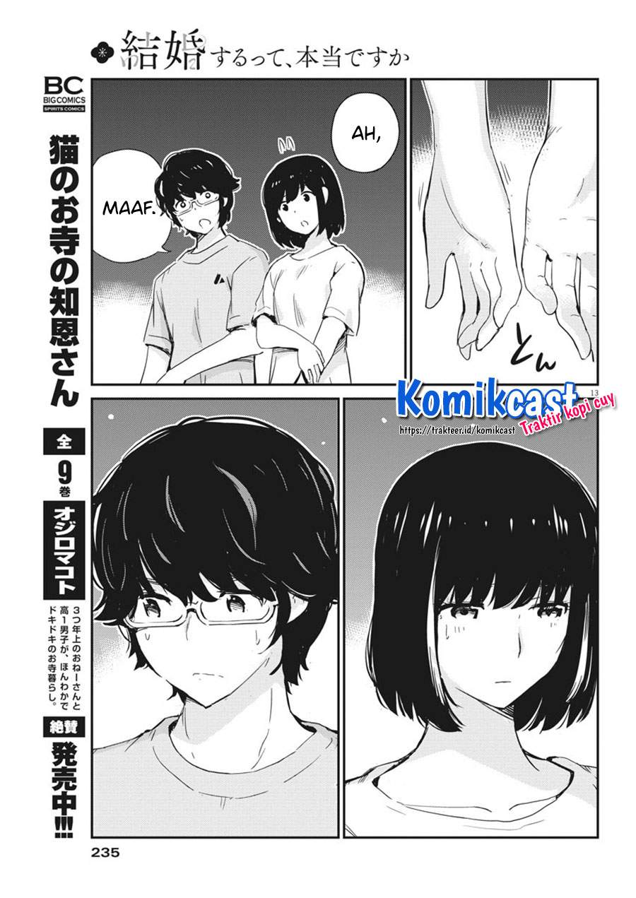 Kekkon Surutte, Hontou Desu Ka? Chapter 44 Gambar 13