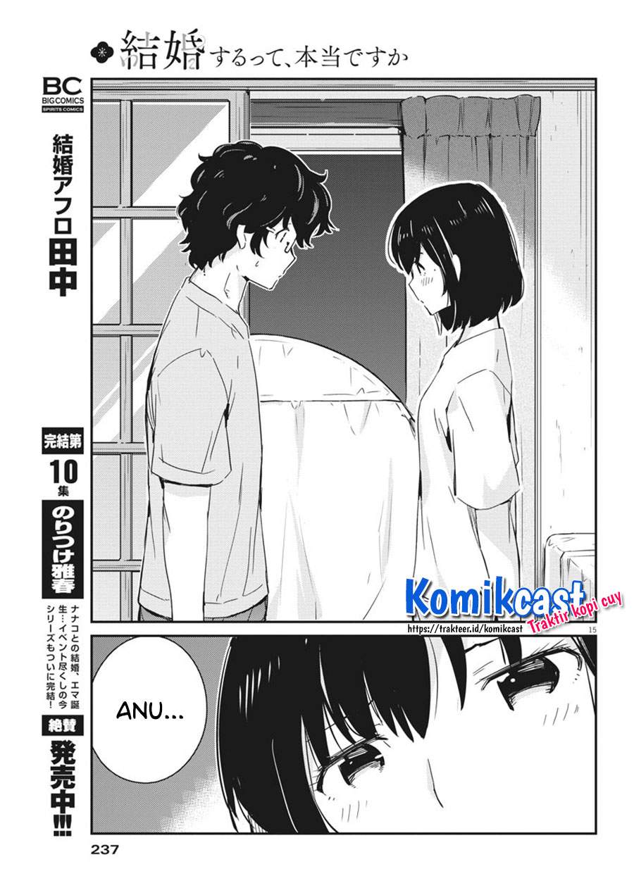 Kekkon Surutte, Hontou Desu Ka? Chapter 44 Gambar 15