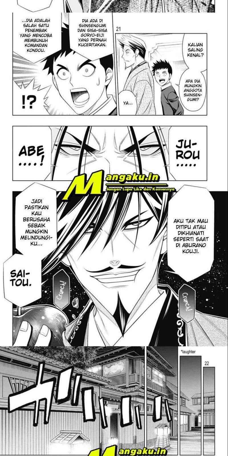 Rurouni Kenshin: Meiji Kenkaku Romantan – Hokkaido-hen Chapter 37.2 Gambar 4