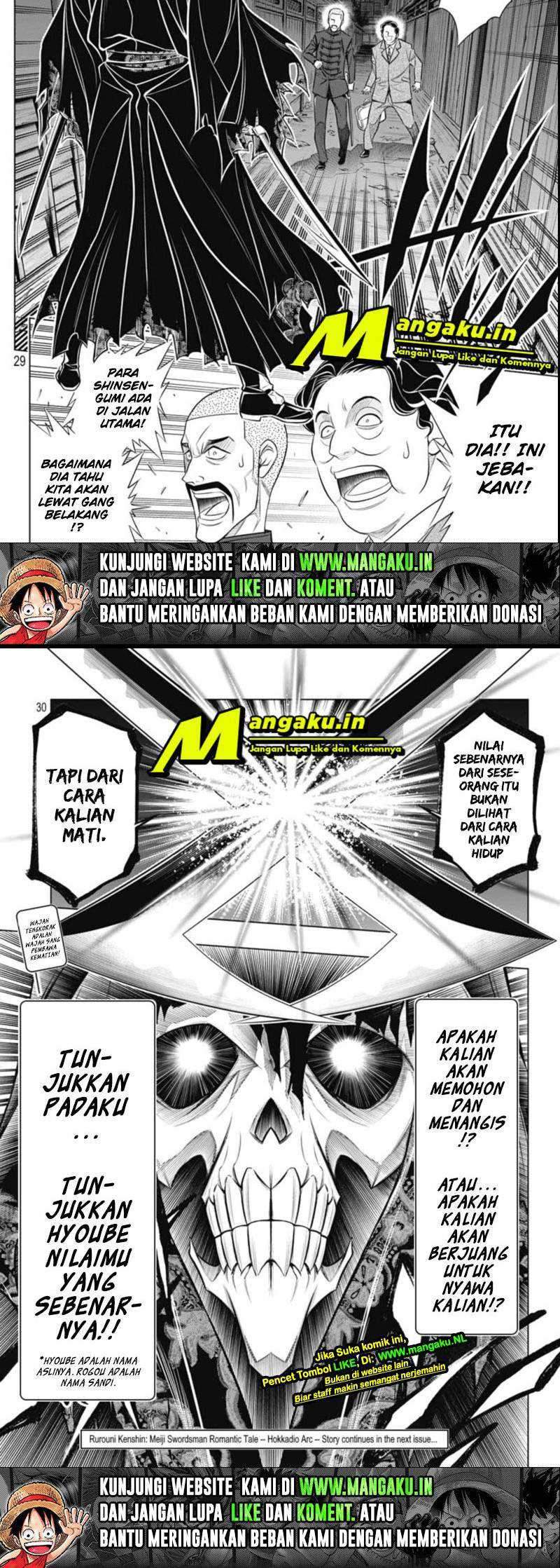 Rurouni Kenshin: Meiji Kenkaku Romantan – Hokkaido-hen Chapter 37.2 Gambar 9