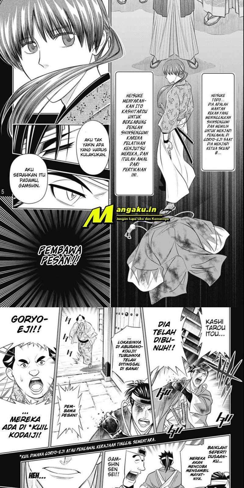 Rurouni Kenshin: Meiji Kenkaku Romantan – Hokkaido-hen Chapter 37.1 Gambar 4