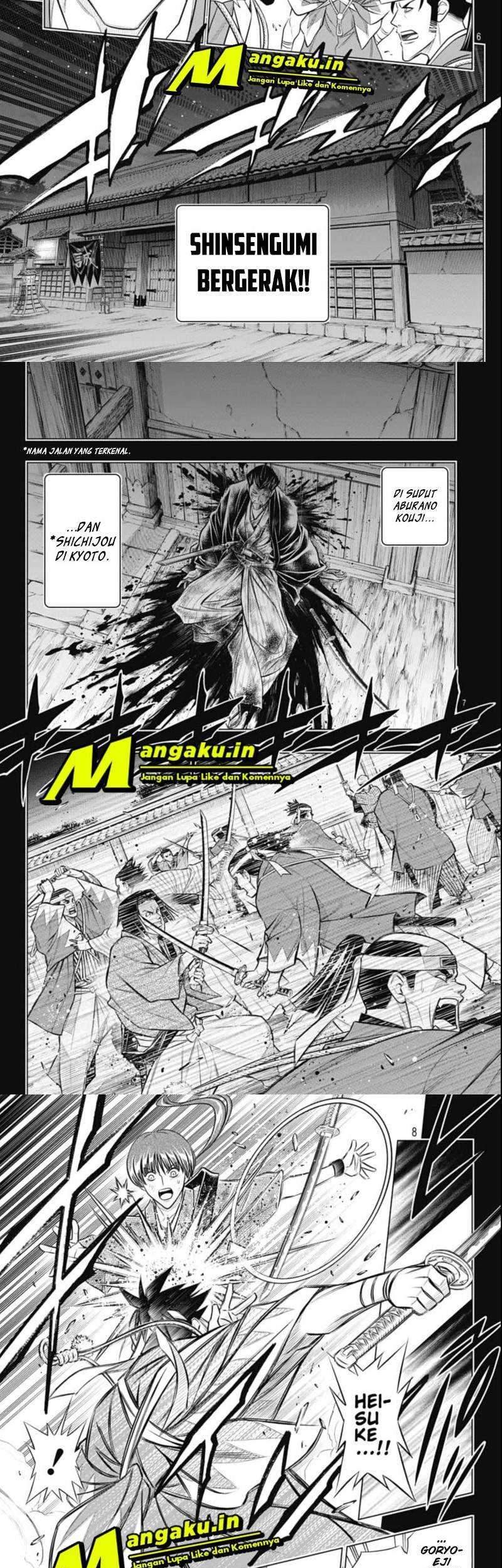 Rurouni Kenshin: Meiji Kenkaku Romantan – Hokkaido-hen Chapter 37.1 Gambar 5