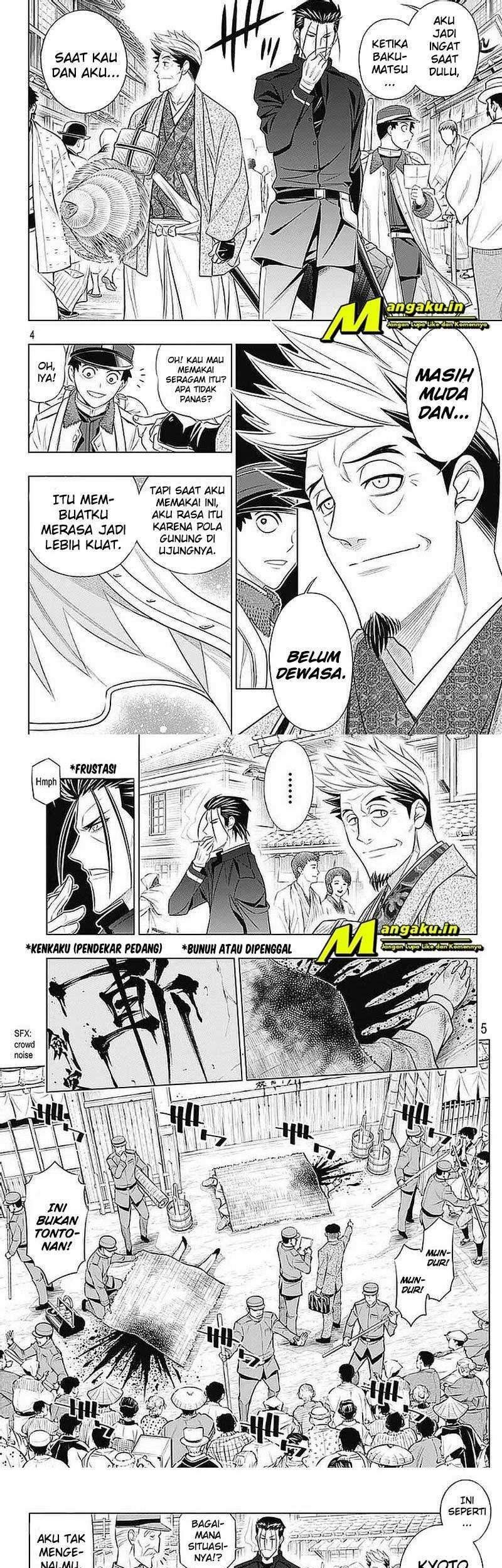 Rurouni Kenshin: Meiji Kenkaku Romantan – Hokkaido-hen Chapter 36 Gambar 4