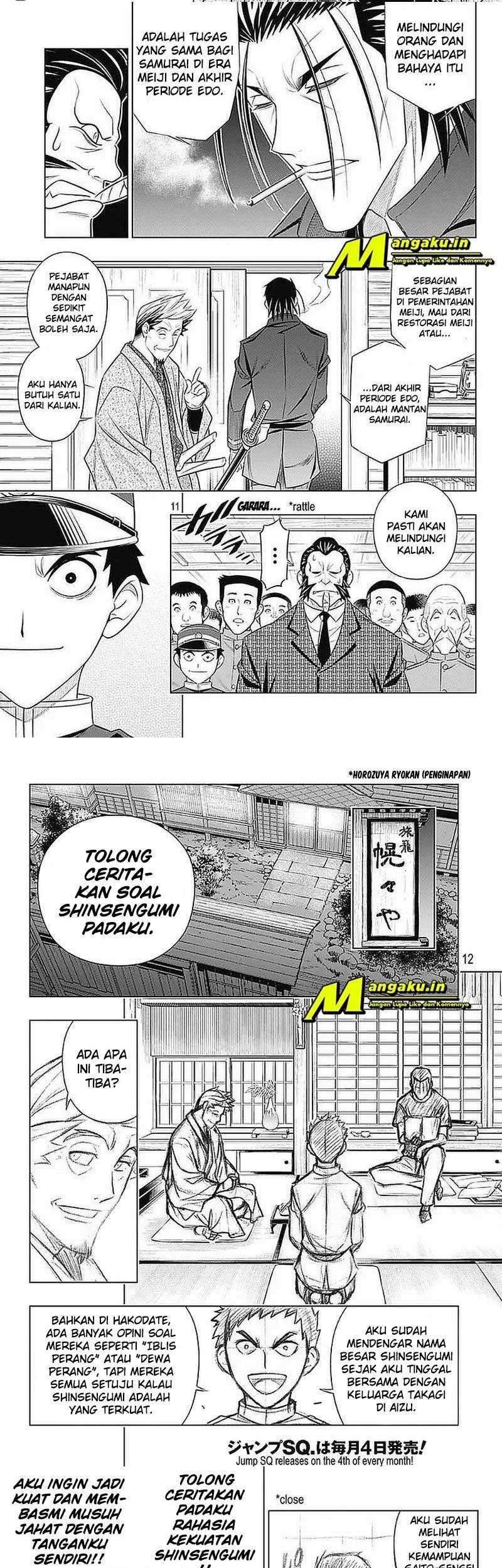 Rurouni Kenshin: Meiji Kenkaku Romantan – Hokkaido-hen Chapter 36 Gambar 8