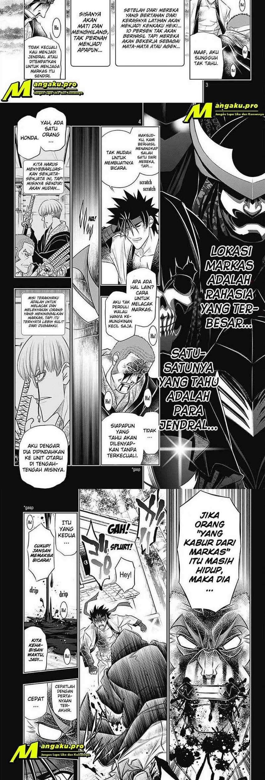 Rurouni Kenshin: Meiji Kenkaku Romantan – Hokkaido-hen Chapter 35 Gambar 3