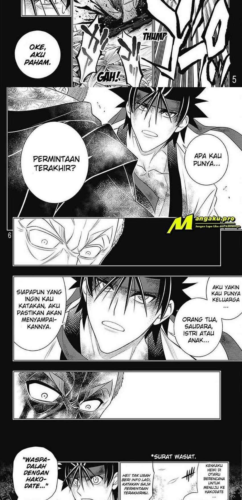 Rurouni Kenshin: Meiji Kenkaku Romantan – Hokkaido-hen Chapter 35 Gambar 4