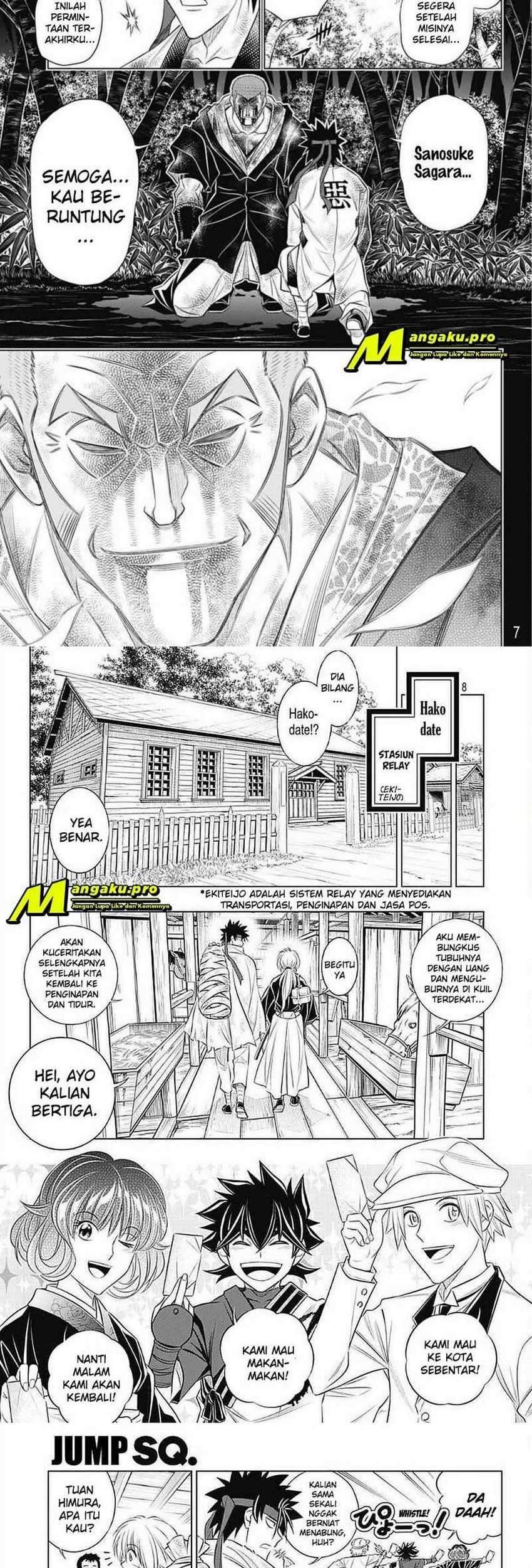 Rurouni Kenshin: Meiji Kenkaku Romantan – Hokkaido-hen Chapter 35 Gambar 5