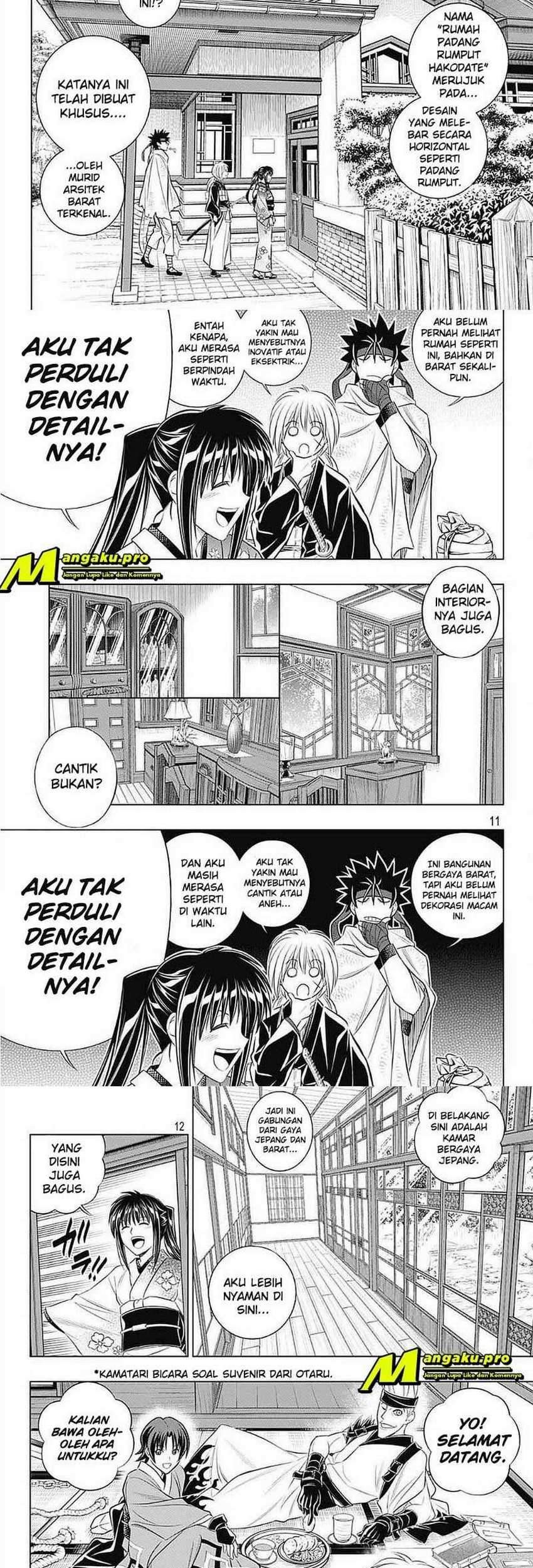 Rurouni Kenshin: Meiji Kenkaku Romantan – Hokkaido-hen Chapter 35 Gambar 7