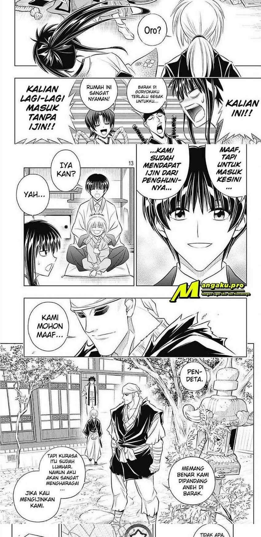 Rurouni Kenshin: Meiji Kenkaku Romantan – Hokkaido-hen Chapter 35 Gambar 8
