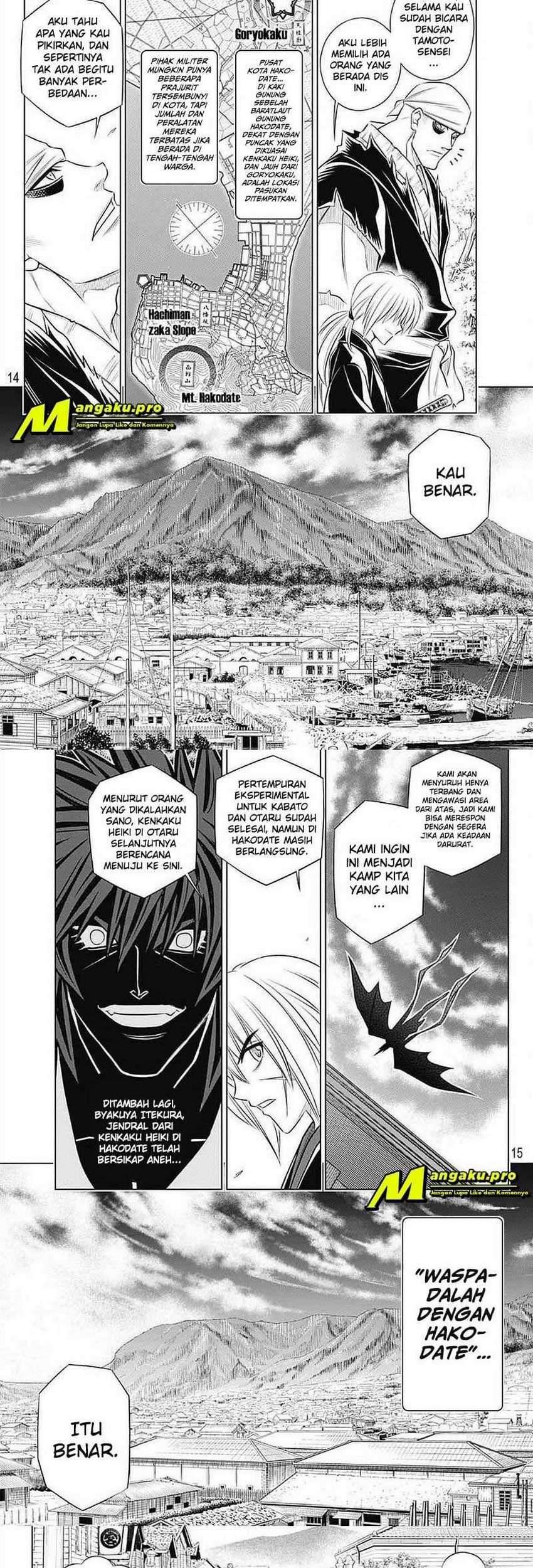 Rurouni Kenshin: Meiji Kenkaku Romantan – Hokkaido-hen Chapter 35 Gambar 9