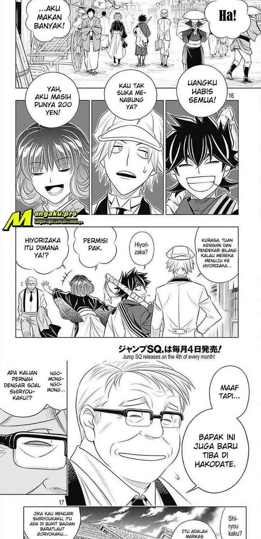 Rurouni Kenshin: Meiji Kenkaku Romantan – Hokkaido-hen Chapter 35 Gambar 10